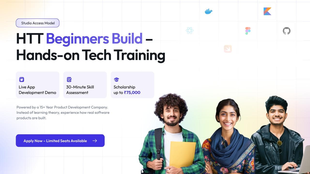 Hands on Tech Training banner